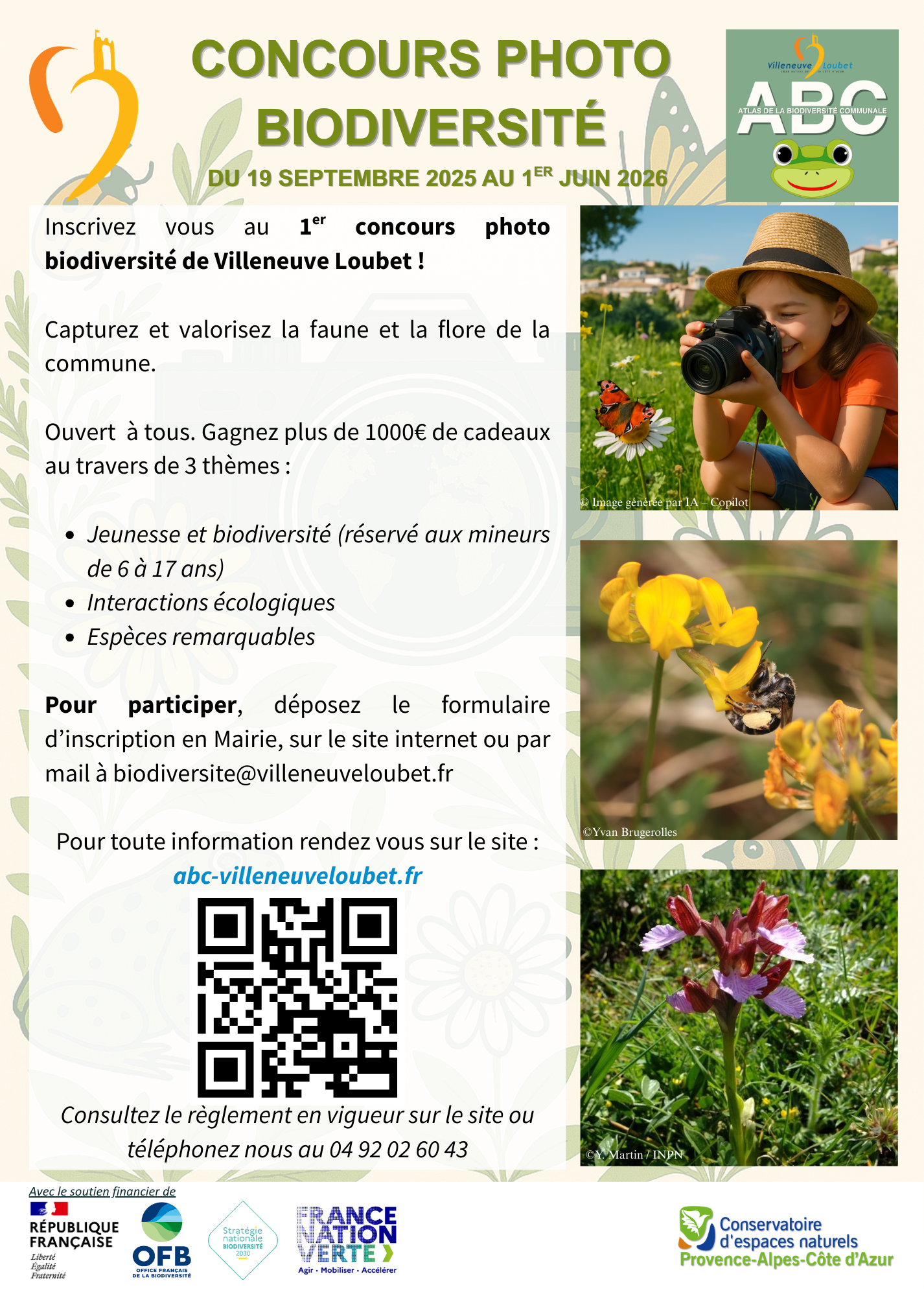 Affiche du concours photo